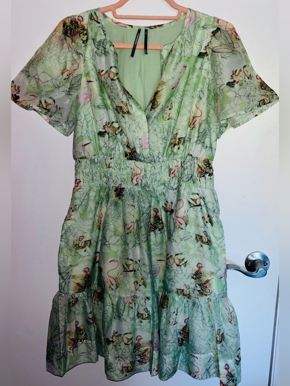 Anthropologie Somerset Organza Mini Dress - Size S - Picture 7 of 7